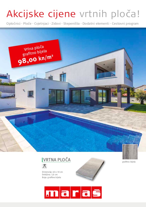 AKCIJSKE CIJENE VRTNIH PLOČA!